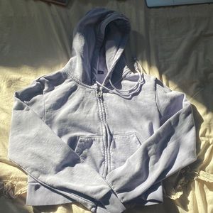 Brandy blue cropped sweater